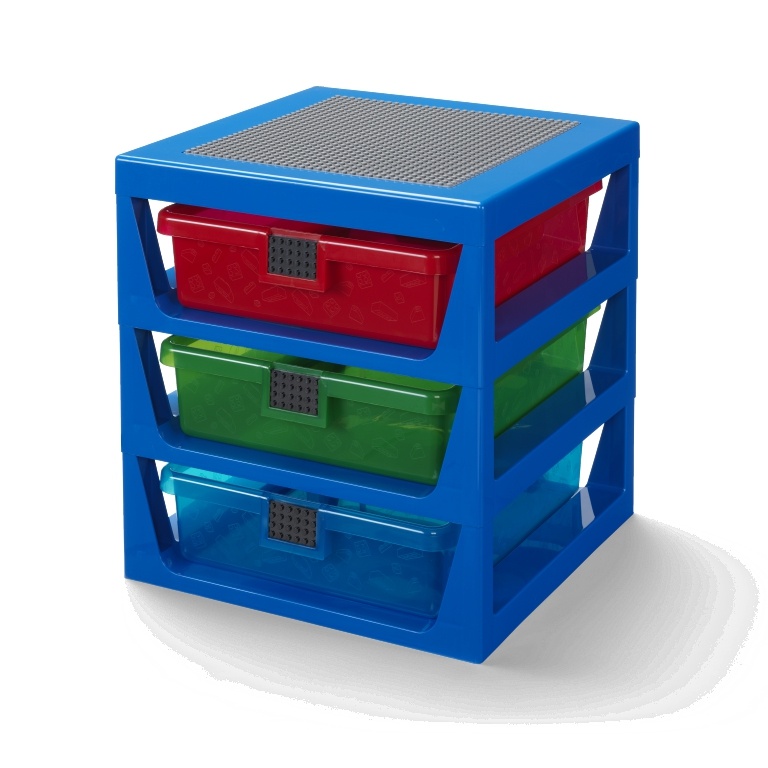 Levně LEGO Storage LEGO organizér se třemi zásuvkami Varianta: Organizér modrá