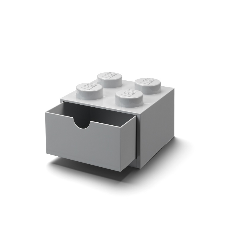 Levně LEGO Storage LEGO stolní box 4 se zásuvkou Varianta: Box šedý