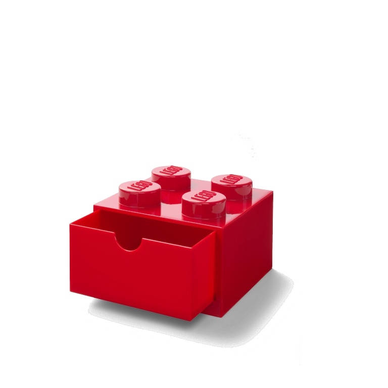 Levně LEGO Storage LEGO stolní box 4 se zásuvkou Varianta: Box červený