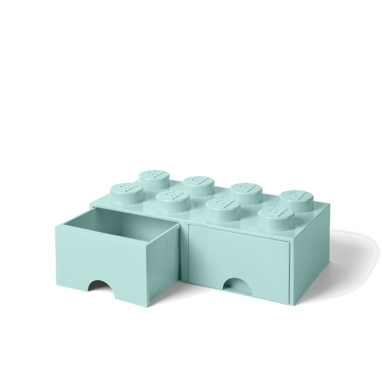 LEGO Storage LEGO úložný box 8 s šuplíky Varianta: Box aqua