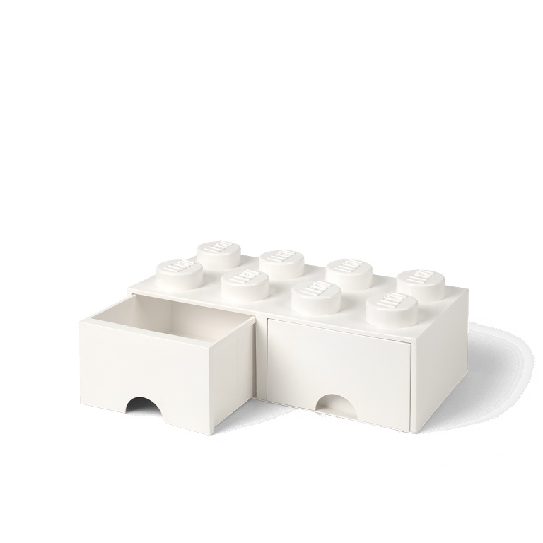 Levně LEGO Storage LEGO úložný box 8 s šuplíky Varianta: Box bílý