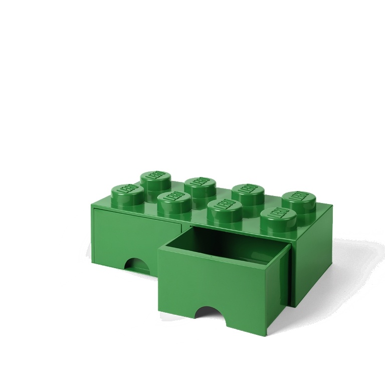 Levně LEGO Storage LEGO úložný box 8 s šuplíky Varianta: Box zelený