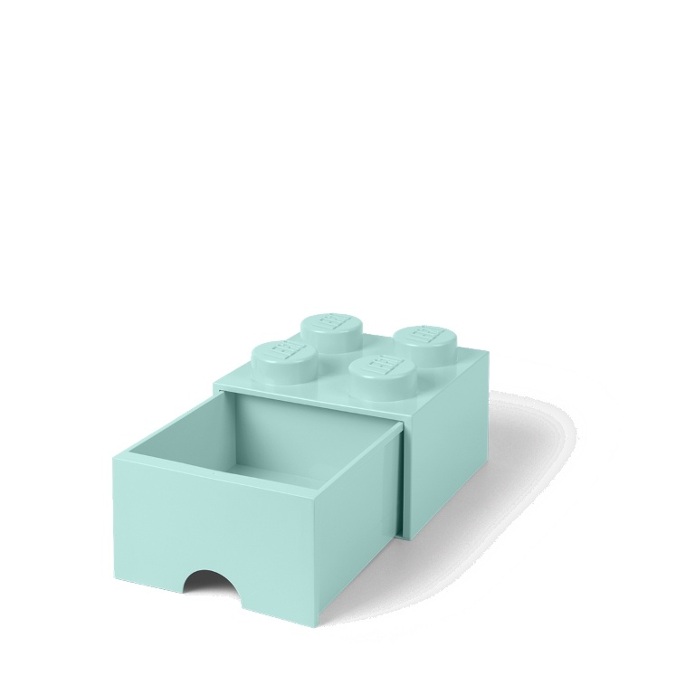 Levně LEGO Storage LEGO úložný box 4 s šuplíkem Varianta: Box aqua