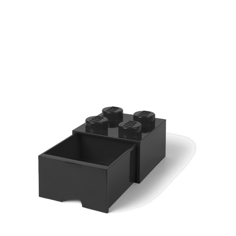 Levně LEGO Storage LEGO úložný box 4 s šuplíkem Varianta: Box černý