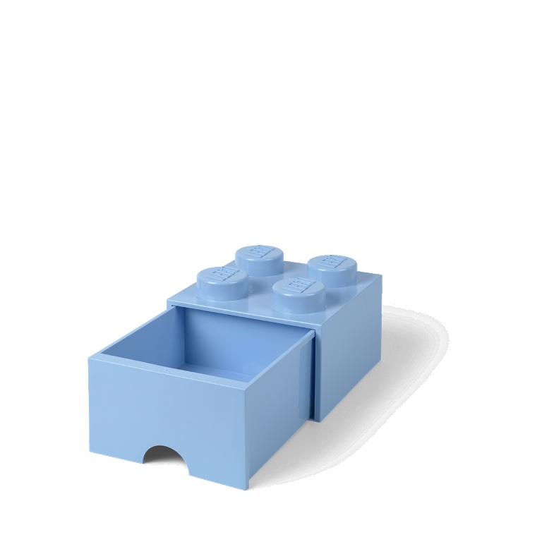 Levně LEGO Storage LEGO úložný box 4 s šuplíkem Varianta: Box světle modrá