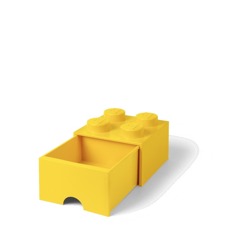 Levně LEGO Storage LEGO úložný box 4 s šuplíkem Varianta: Box žlutý