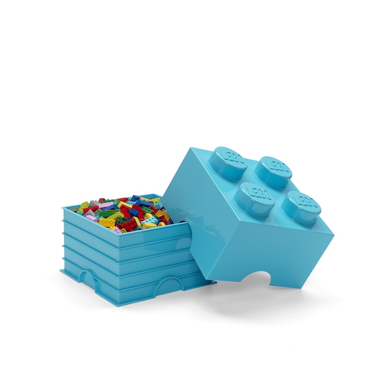 Levně LEGO Storage LEGO úložný box 4 Varianta: Box azurová