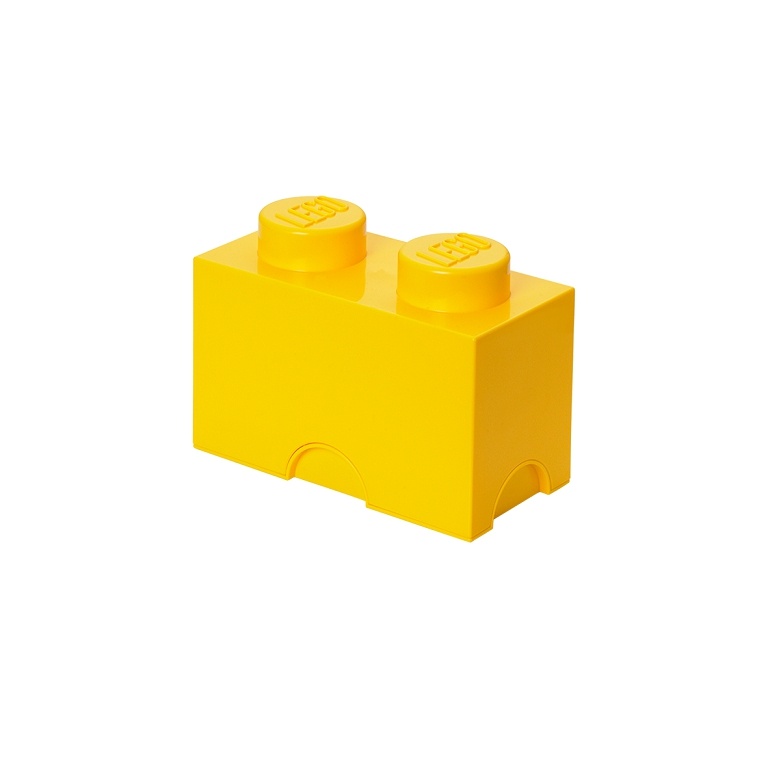 LEGO Storage LEGO úložný box 2 Varianta: Box žlutý (2 Knobs 4002)