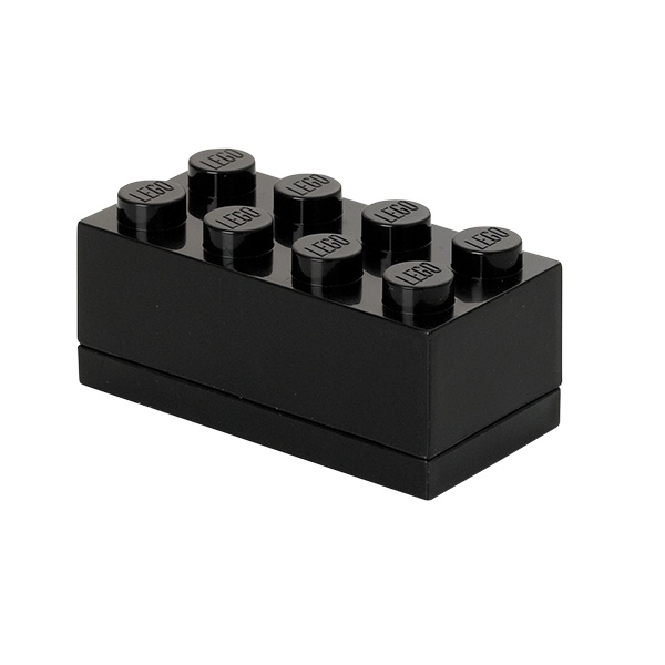 LEGO Storage LEGO Mini Box 46 x 92 x 43 Varianta: Box černý (Mini-Box 4012)