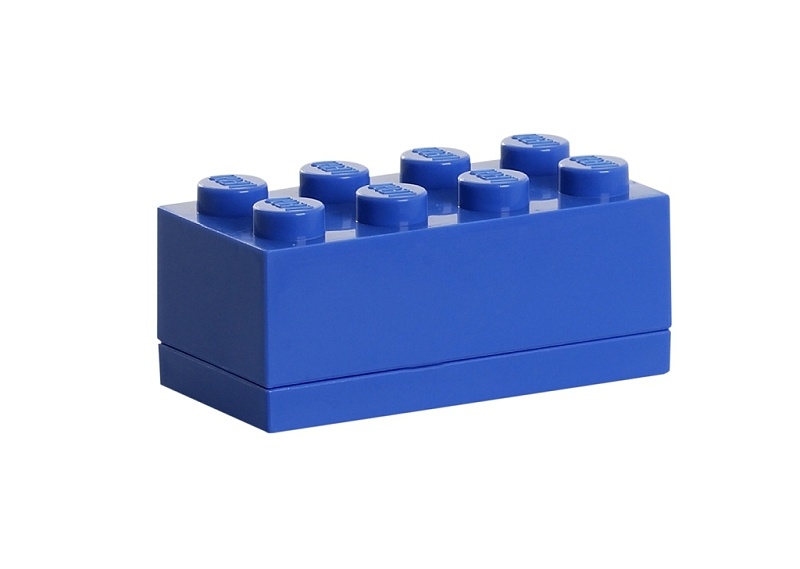 LEGO Storage LEGO Mini Box 46 x 92 x 43 Varianta: Box modrý (Mini-Box 4012)