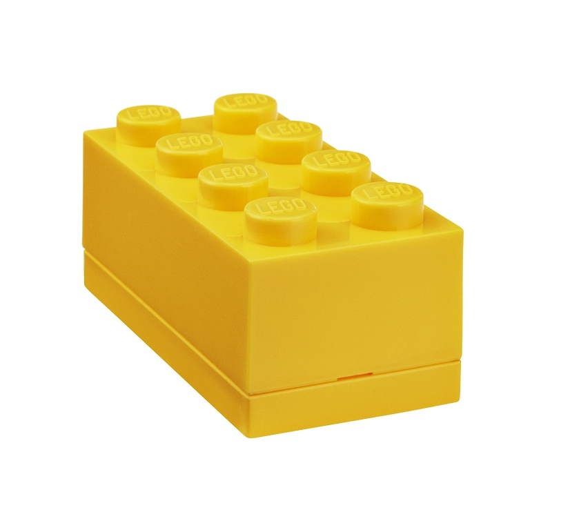 LEGO Storage LEGO Mini Box 46 x 92 x 43 Varianta: Box žlutý (Mini-Box 4012)