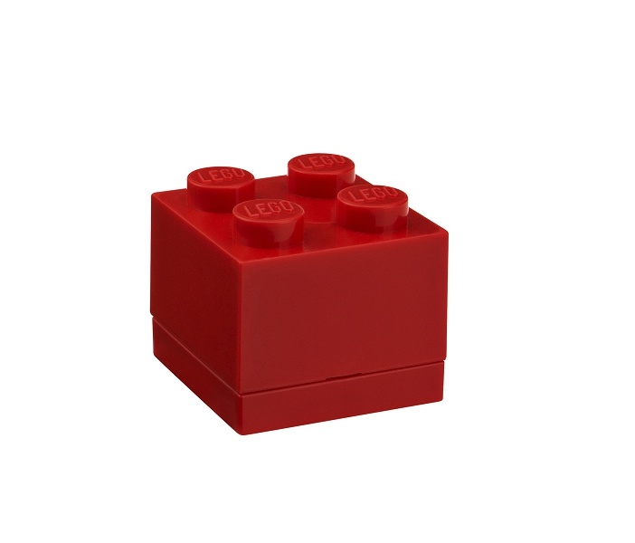 LEGO Storage LEGO Mini Box 46 x 46 x 43 Varianta: Box červený (Mini-Box 4011)