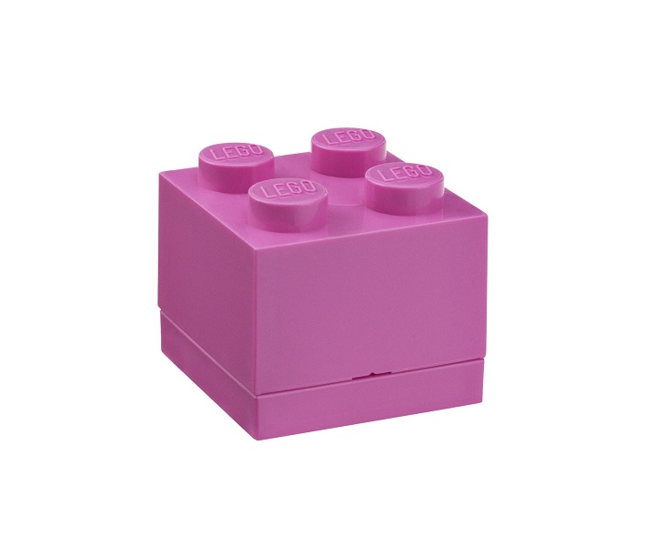 Levně LEGO Storage LEGO Mini Box 46 x 46 x 43 Varianta: Box růžový