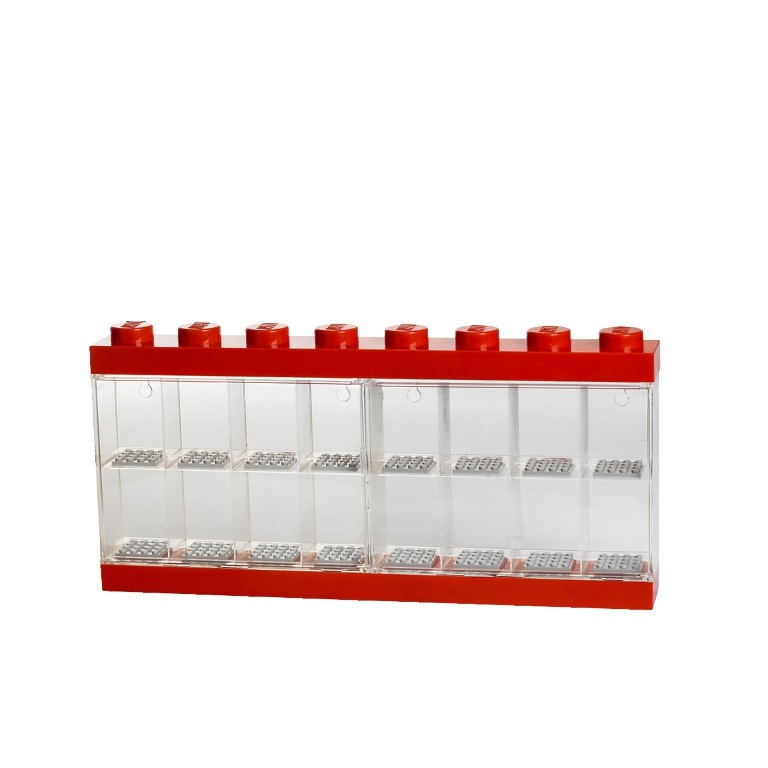 LEGO Storage LEGO sběratelská skříňka na 16 minifigurek Varianta: skříňka 16 červená (minifigure display case)