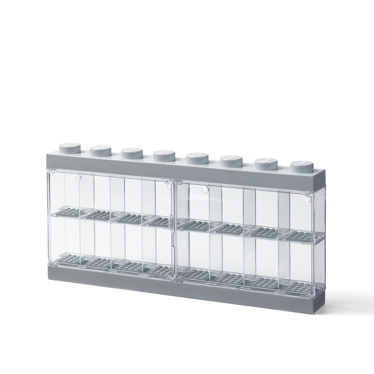 LEGO Storage LEGO sběratelská skříňka na 16 minifigurek Varianta: skříňka 16 šedá (minifigure display case)