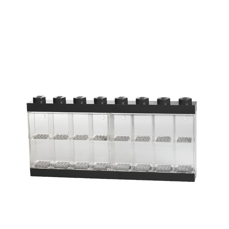 LEGO Storage LEGO sběratelská skříňka na 16 minifigurek Varianta: skříňka 16 černá (minifigure display case)