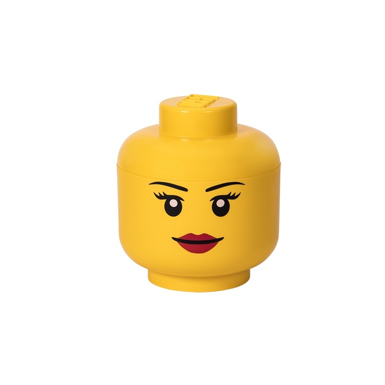 Levně LEGO Storage LEGO úložná hlava (velikost L) - dívka