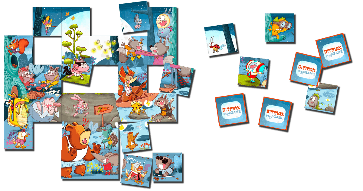 Enigma Studio BITMAX puzzle game Obrázek