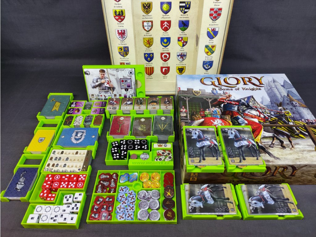 inserty.cz Glory: A Game of Knights - Insert (černý, 0003G)