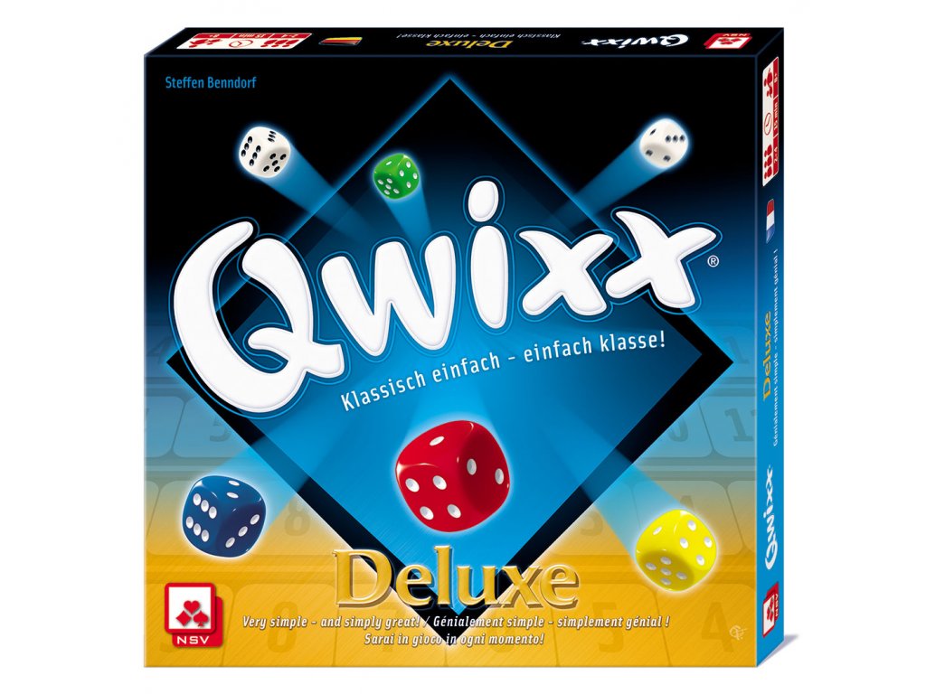 Levně NSV (Nürnberger-Spielkarten-Verlag) Qwixx Deluxe