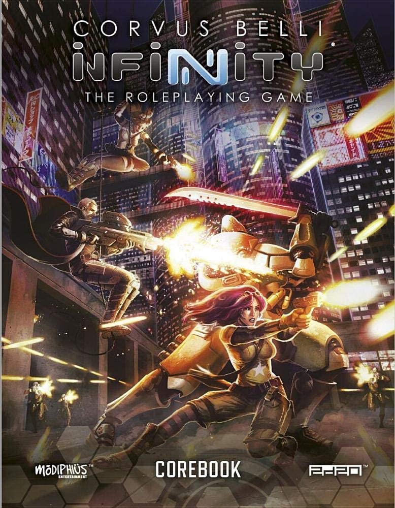 Levně Modiphius Entertainment Infinity RPG Core Rulebook