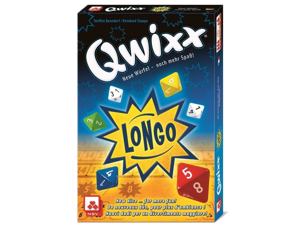 NSV (Nürnberger-Spielkarten-Verlag) Qwixx Longo