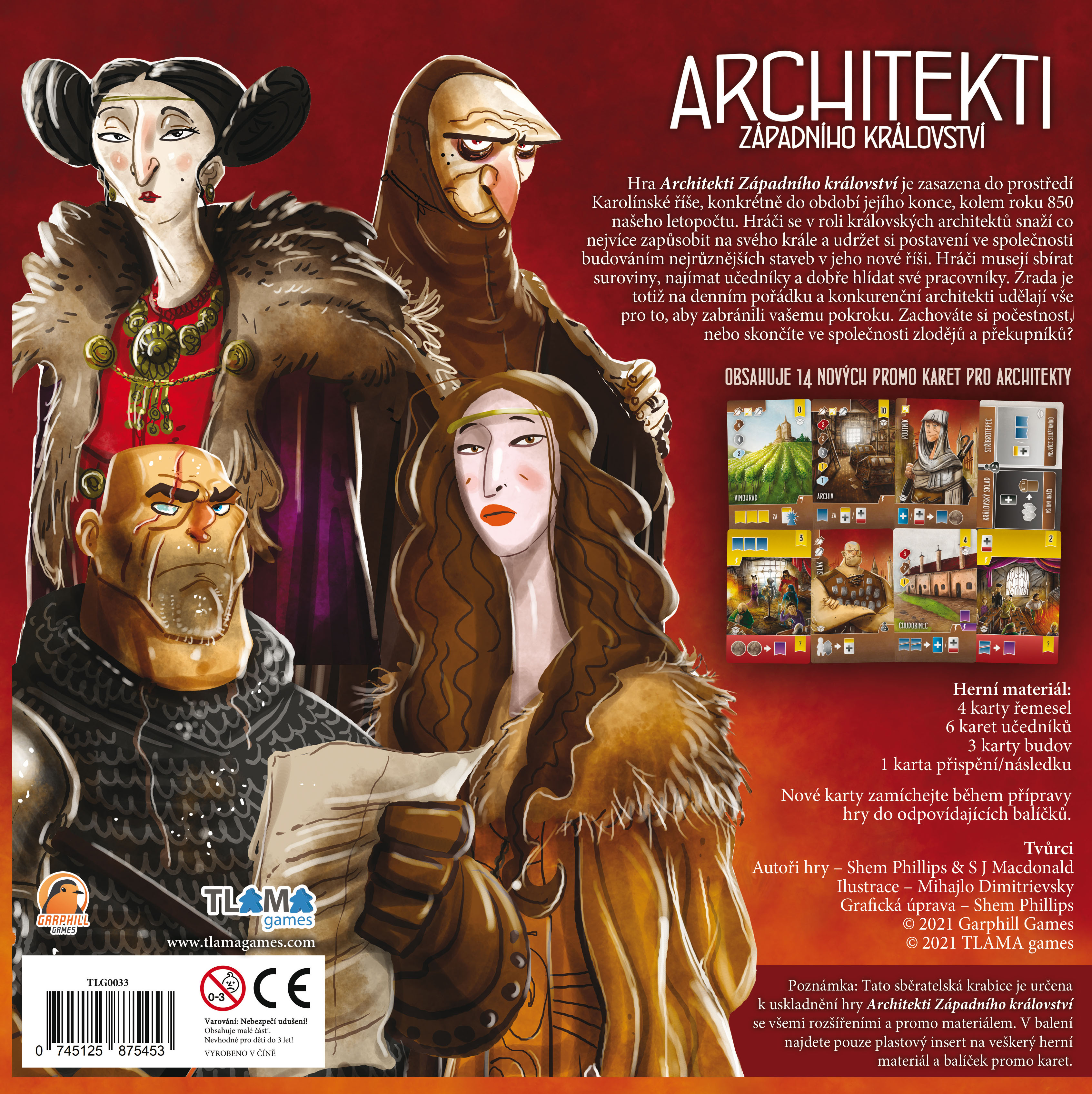 TLAMA games Architekti Západního království: Sběratelská krabice Obrázek