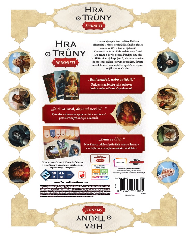 Blackfire CZ Hra o trůny: Spiknutí Obrázek