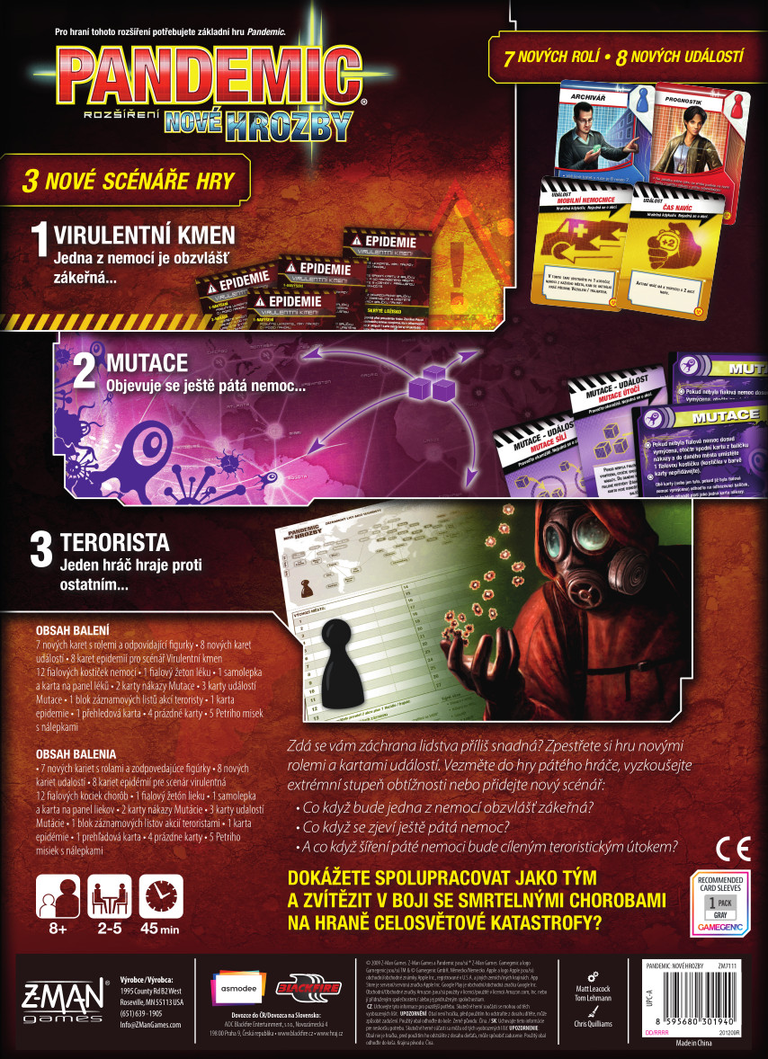 Blackfire CZ Pandemic: Nové hrozby Obrázek