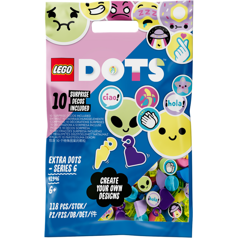 LEGO DOTS doplňky – 6. série 41946