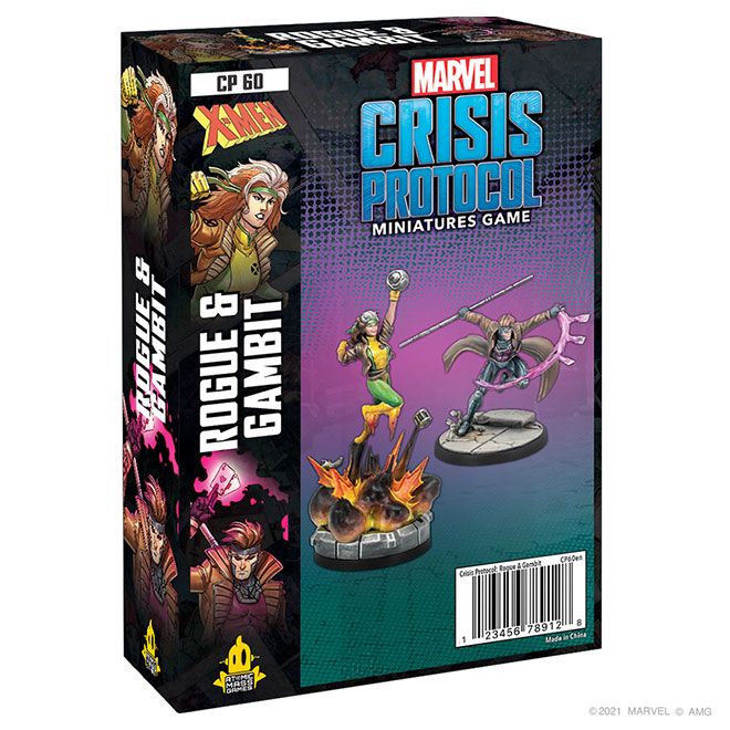 Atomic Mass Games Marvel Crisis Protocol: Gambit & Rogue