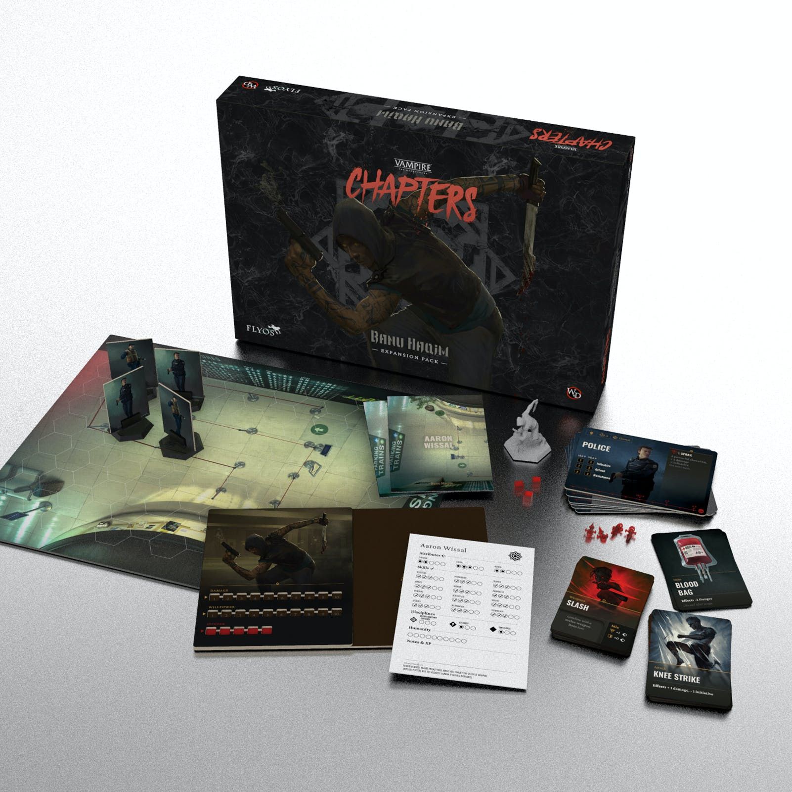 Flyos Games Vampire: The Masquerade – Chapters: Banu Haqim Expansion