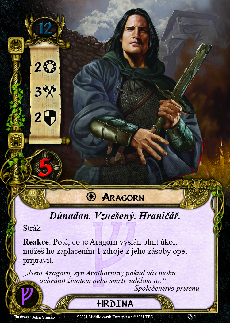 Blackfire CZ Pán prstenů: Karetní hra Obrázek