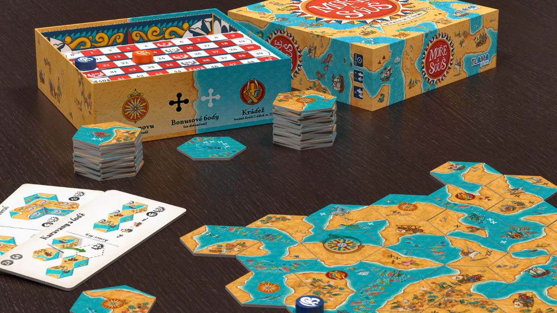 TLAMA games Moře a Souš Obrázek