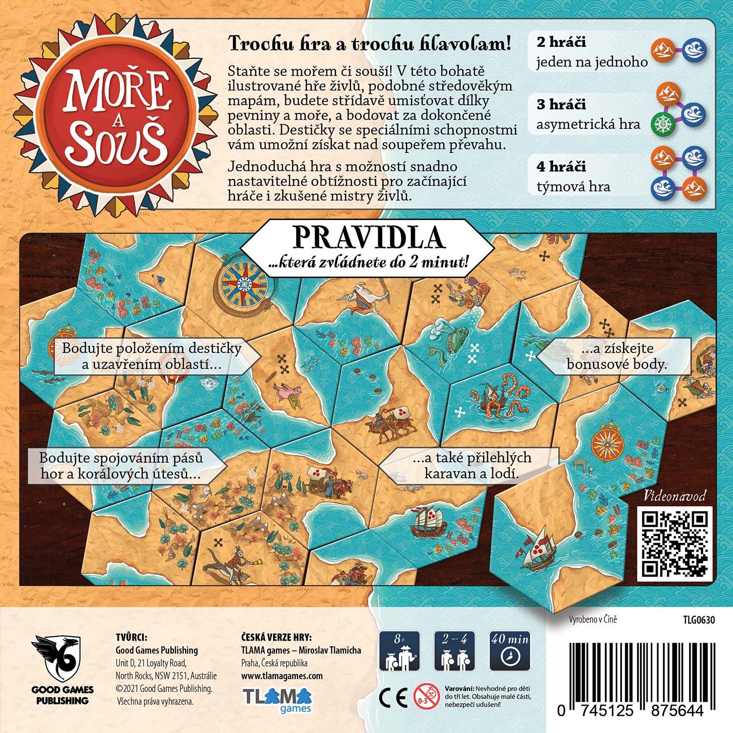 TLAMA games Moře a Souš Obrázek