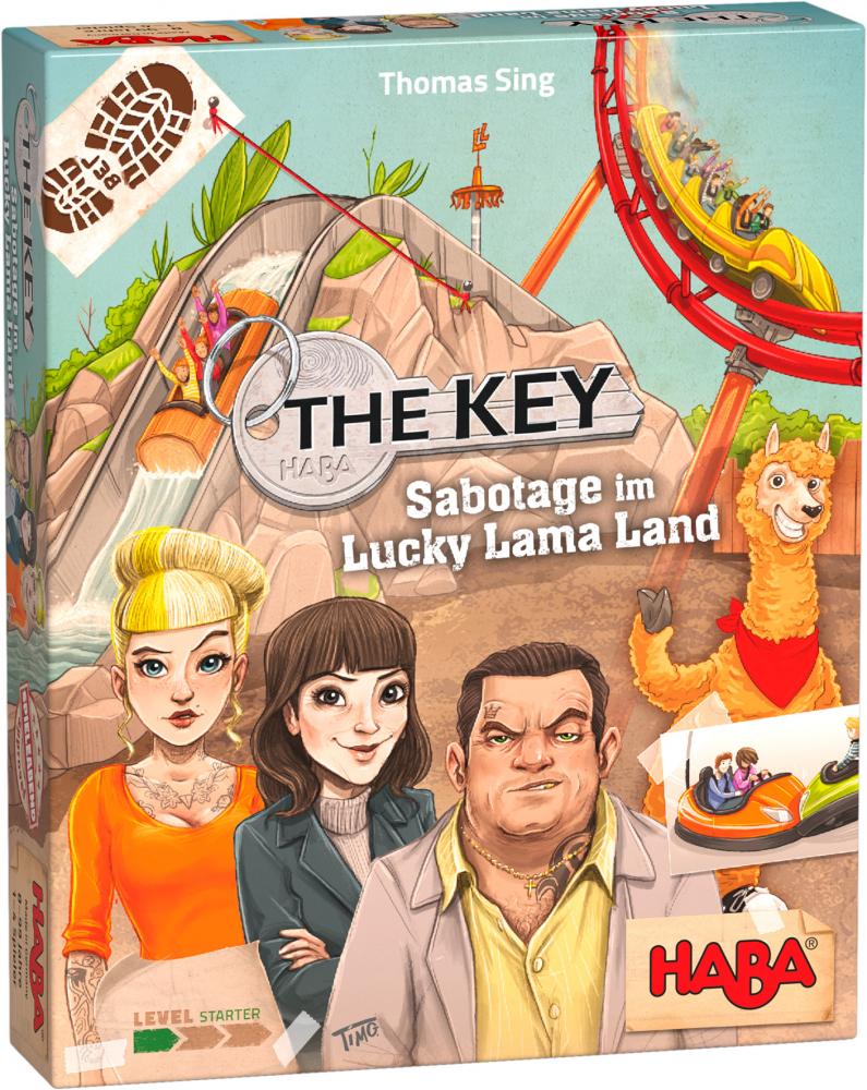 Levně Haba Klíč - Sabotáž v Lucky Lama Land