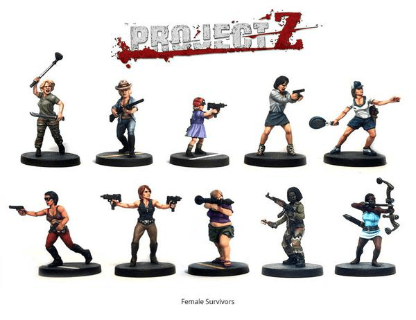Warlord Games Project Z: Female Survivors