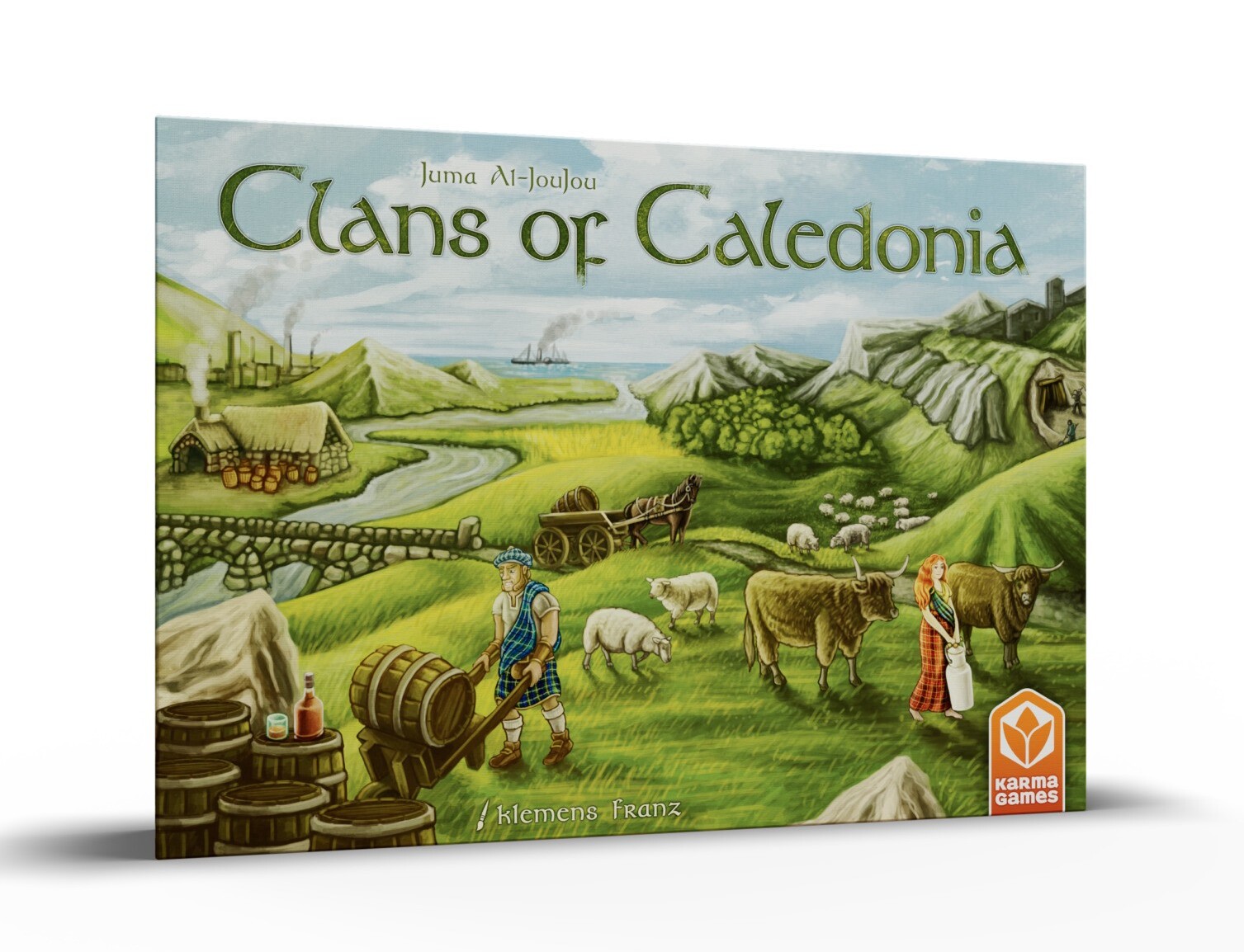 TLAMA games Clans of Caledonia CZ/EN/DE Obrázek