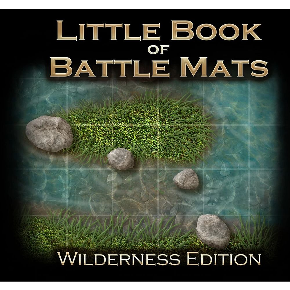 Levně Loke Battle Mats Little Book of Battle Mats - Wilderness Edition