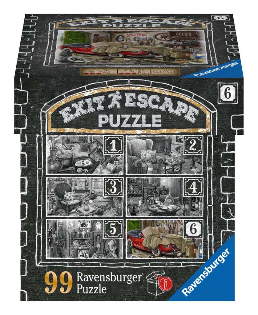 Ravensburger EXIT Puzzle: Im Gutshaus – Garage