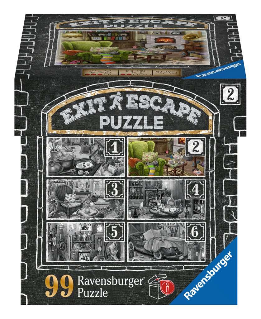 Levně Ravensburger EXIT Puzzle: Im Gutshaus – Living Room