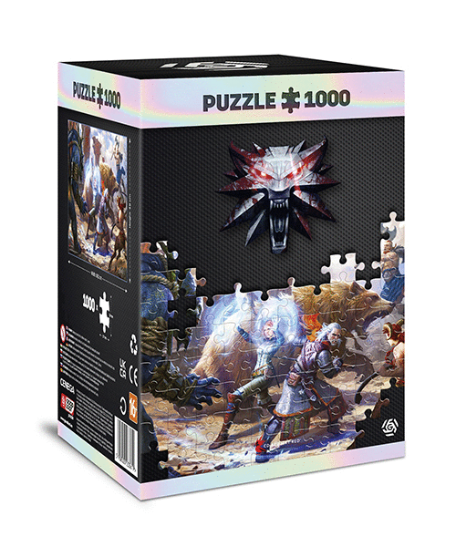 Good Loot Witcher: Geralt & Triss in Battle puzzles 1000