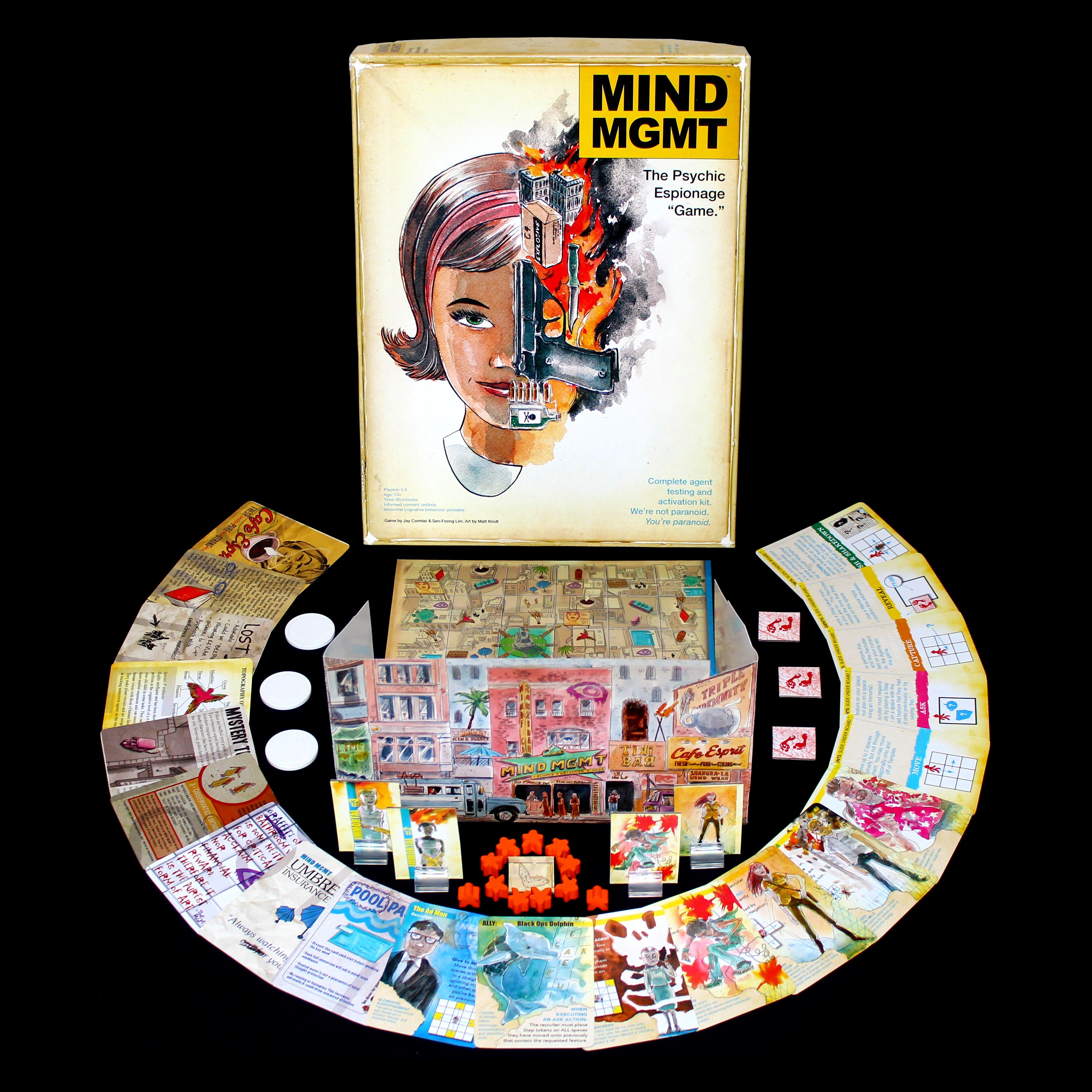 Off the Page Games Mind MGMT: The Psychic Espionage “Game” Obrázek