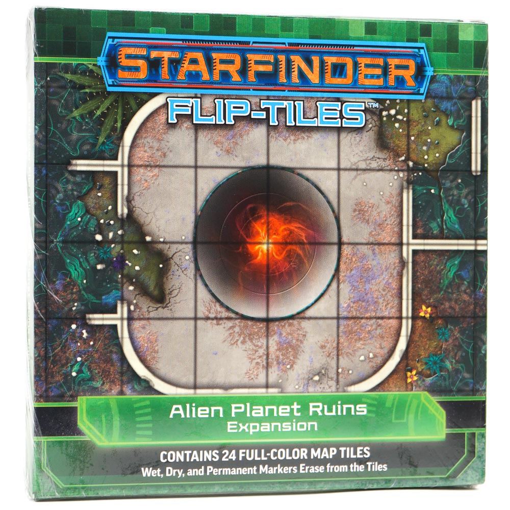 Levně Paizo Publishing Starfinder Flip-Tiles: Alien Planet Ruins Expansion