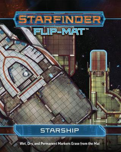 Levně Paizo Publishing Starfinder Flip-Mat: Starship