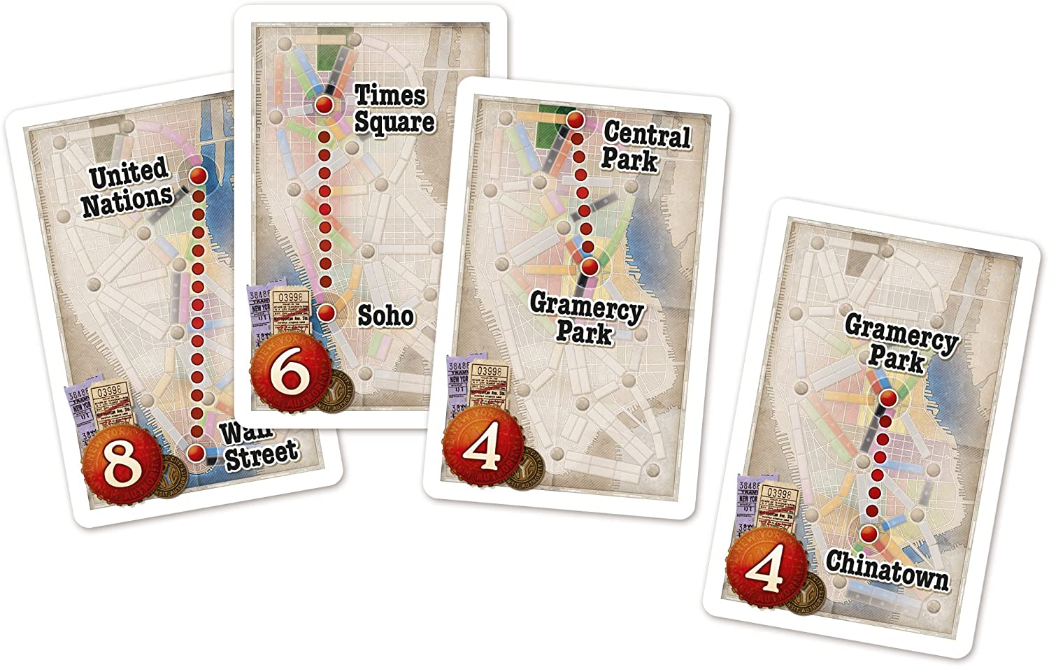 Days of Wonder Ticket to Ride Express: New York City 1960 - EN Obrázek