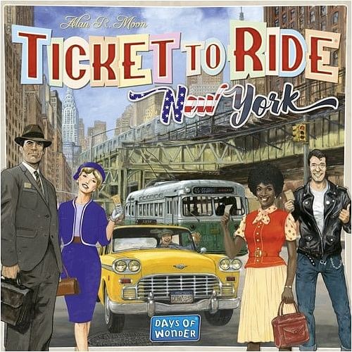 Days of Wonder Ticket to Ride Express: New York City 1960 - EN Obrázek