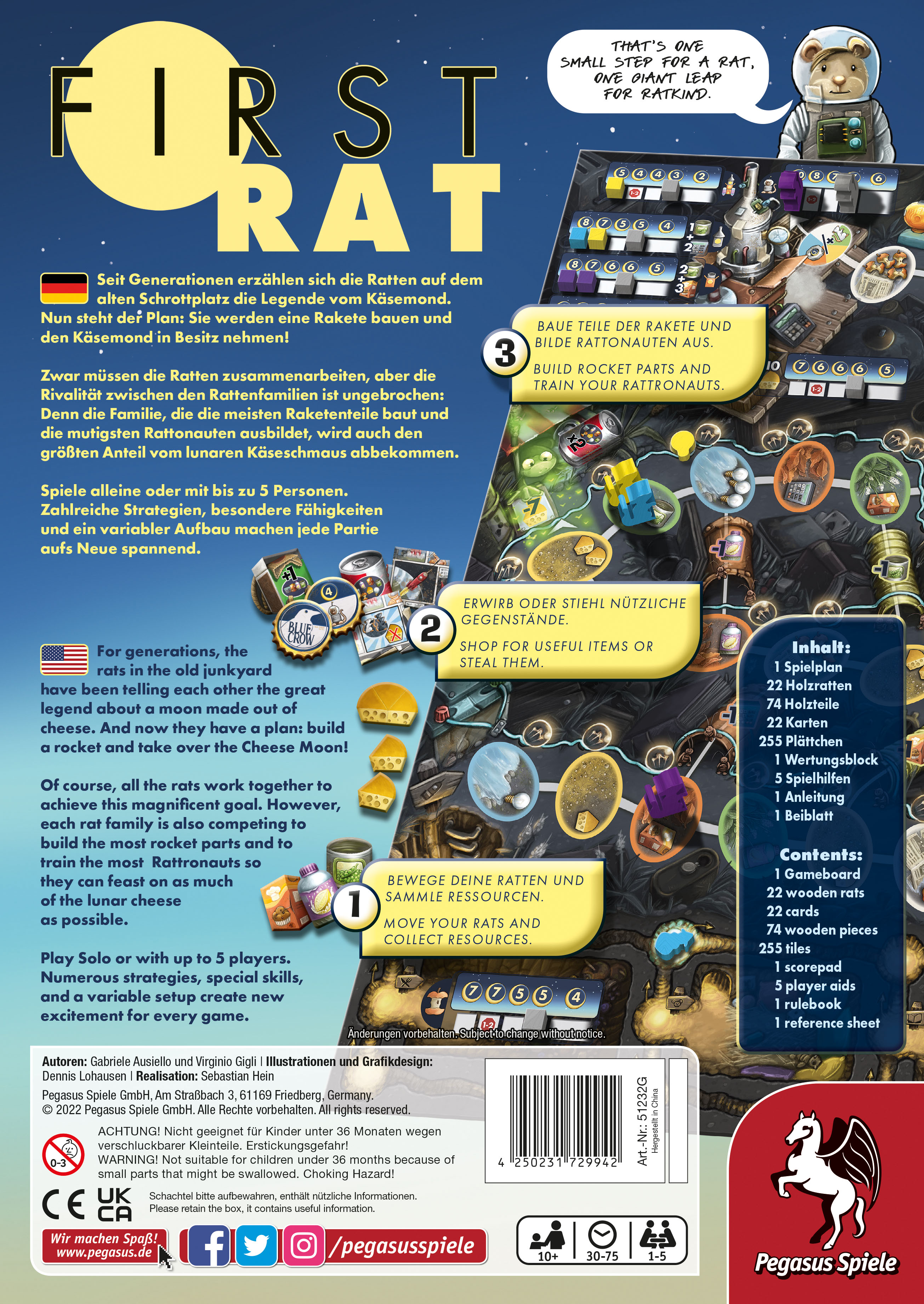 Pegasus Spiele First Rat Obrázek