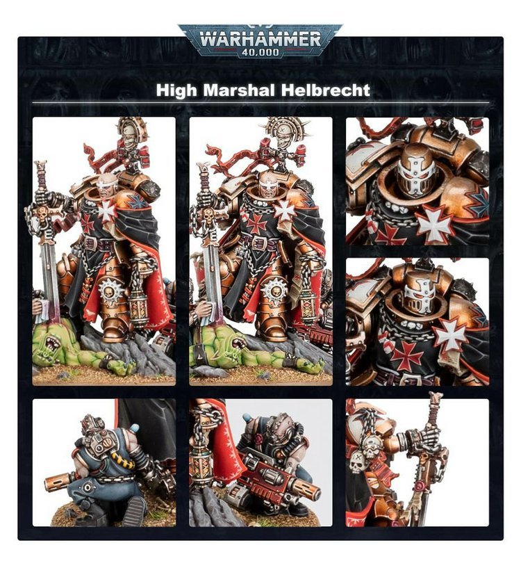 Games Workshop Black Templars: High Marshal Helbrecht Obrázek