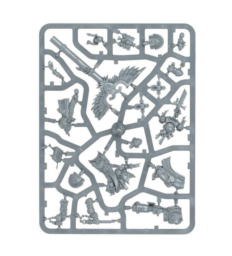 Games Workshop Black Templars: Grimaldus & Retinue Obrázek